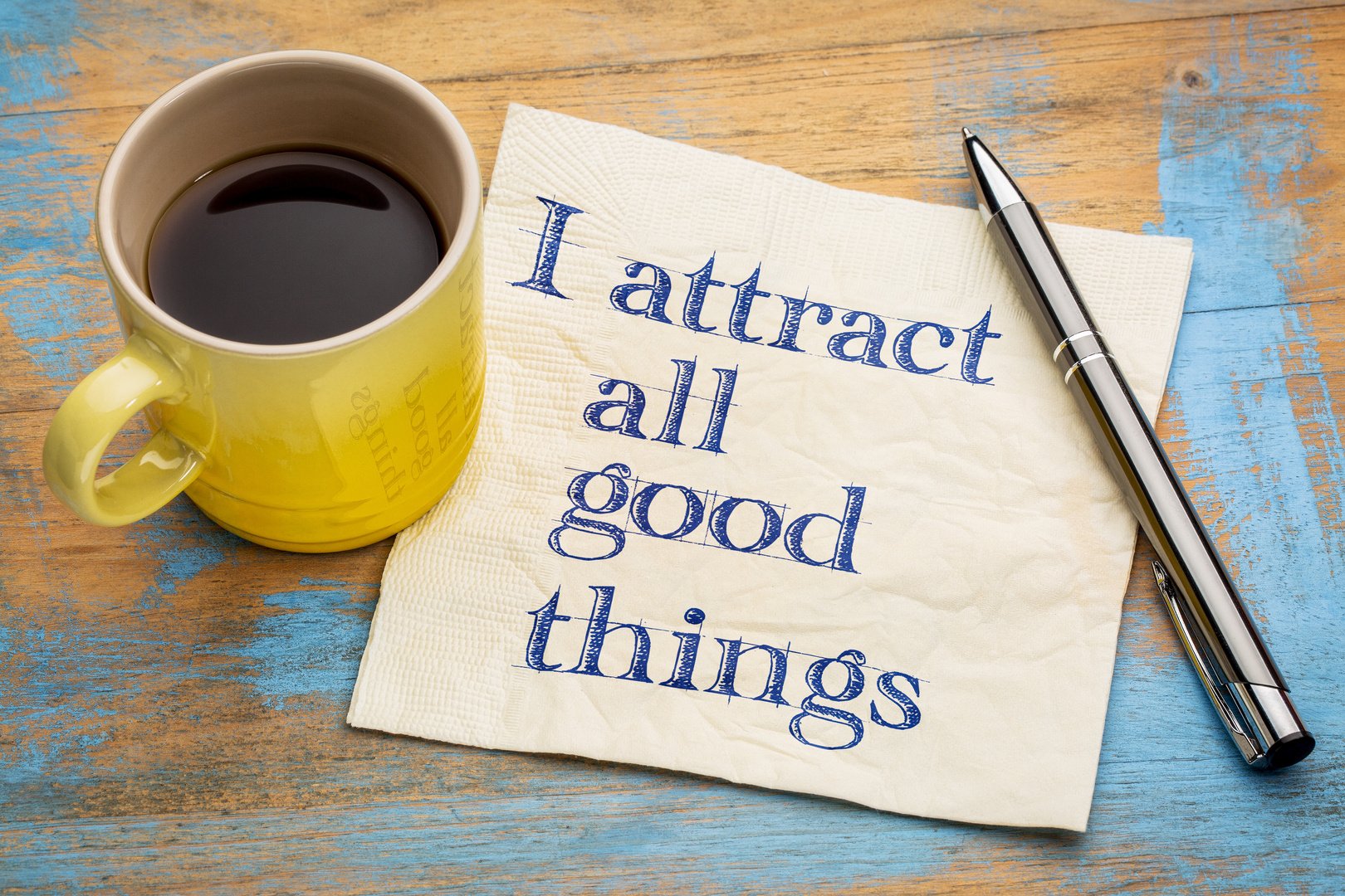 I attract all good things - affirmation